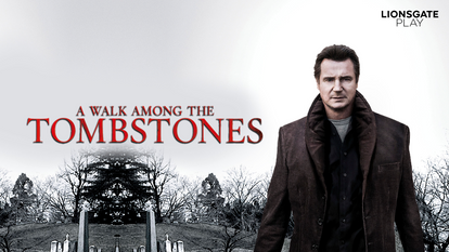 a walk among the tombstones movie poster